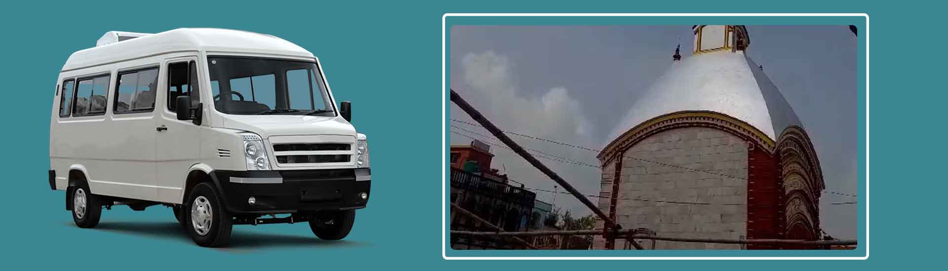 Tempo Traveller on Rent For Tarapith